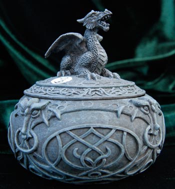B10 Round Dragon Box 4"