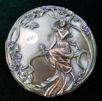 B2 Art Noveau Woman Box 2.5"