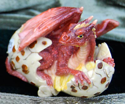 FG4 Red Dragon Egg 3.5"