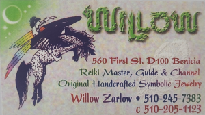 Willow's Business Card